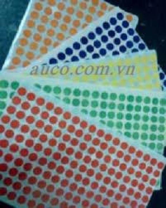 Giấy nhãn Tomy A5 tròn 2cm